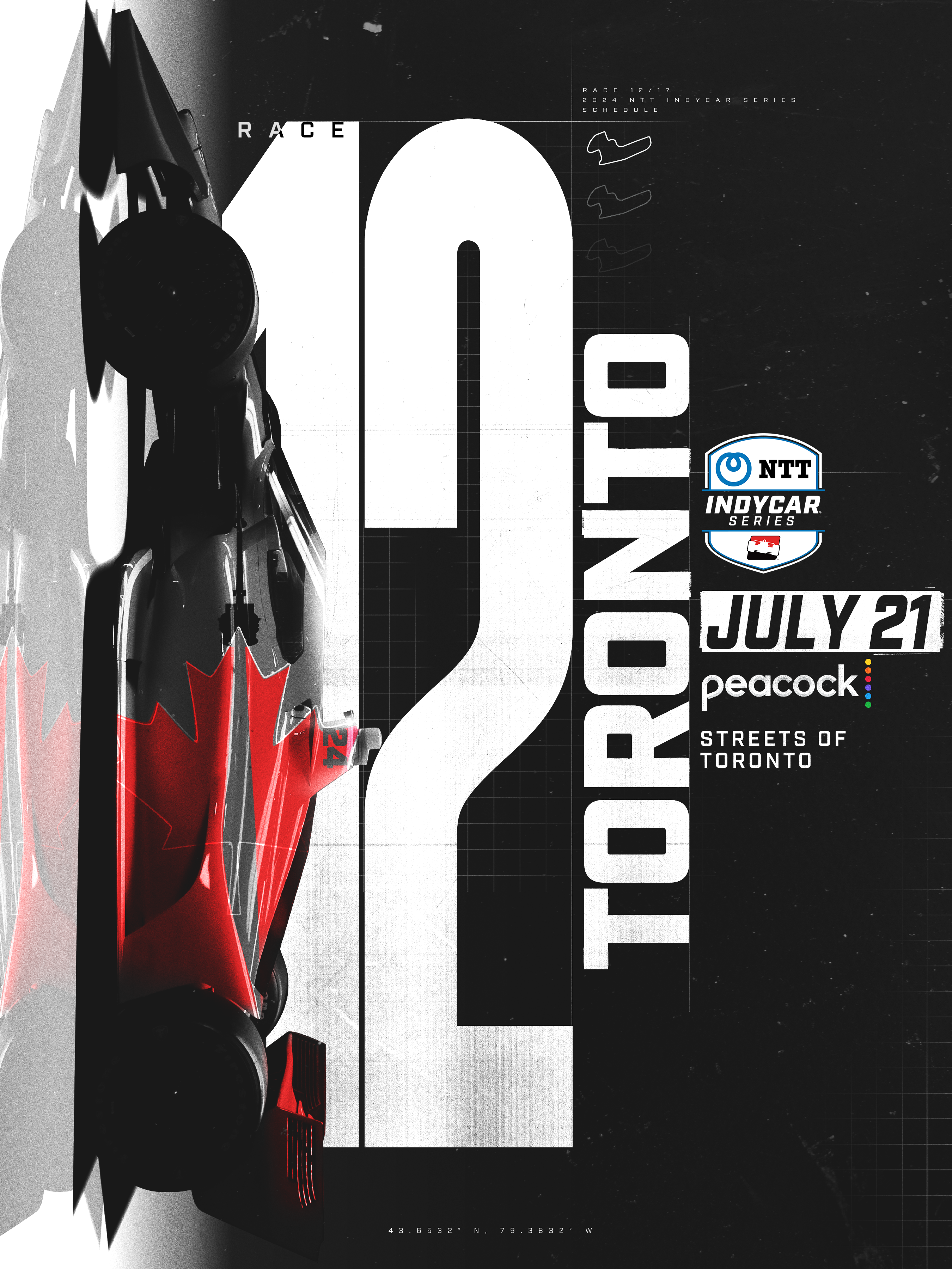 NTT INDYCAR SERIES Announces 17-Race 2024 Schedule