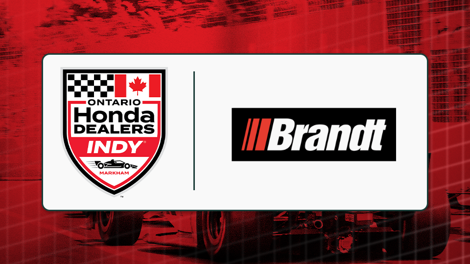 Ontario Honda Dealers Indy at Markham welcomes Brandt Tractor Ltd. as a founding partner and the official track build sponsor