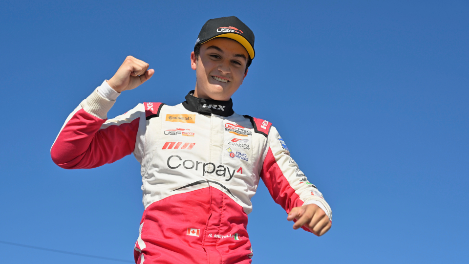 Beswick, Martella Split USF2000 Wins  at Road America