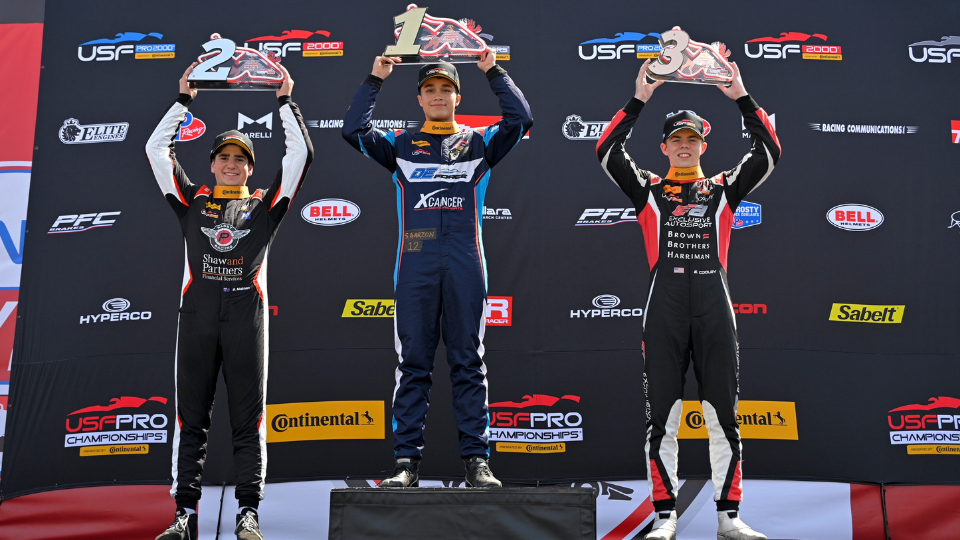 Garzon Extends USF2000 Points Lead  with Markham Victory