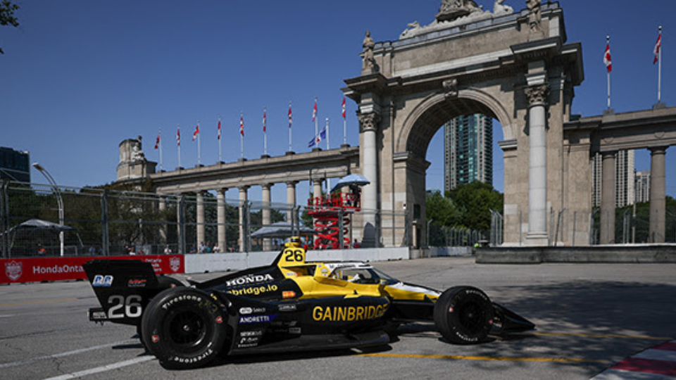 Herta, Honda Pace First Practice at Toronto’s Exhibition Place