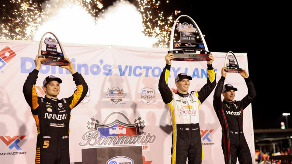 Newgarden Wins at WWTR: O'Ward Grabs Championship Lead