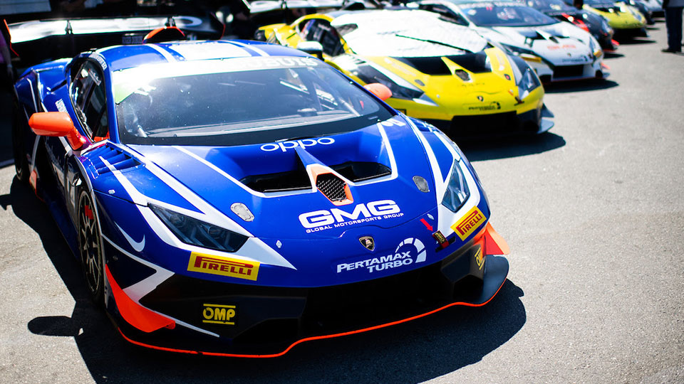 Lamborghini Super Trofeo cars