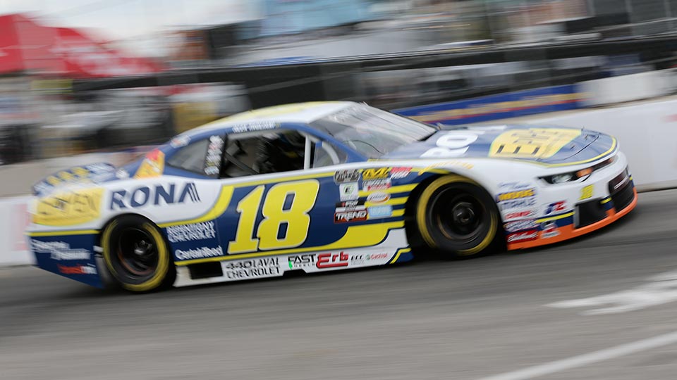 Alex Tagliani at the Honda Indy Toronto